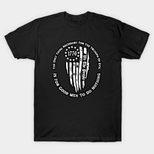 Patriotic Quote Flag T-Shirt